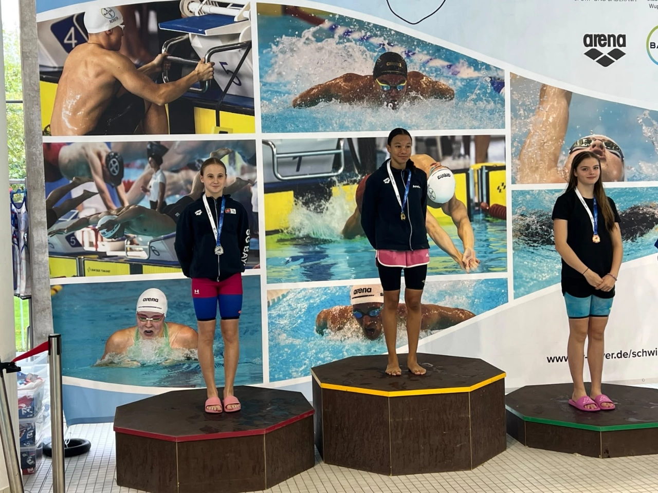 SGMG-Schwimmer mit Bronzemedaille in Wuppertal Schwimmer der SG Mönchengladbach mit Bronzemedaille auf dem Siegerpodest bei den Bezirkskurzbahnmeisterschaften 2026